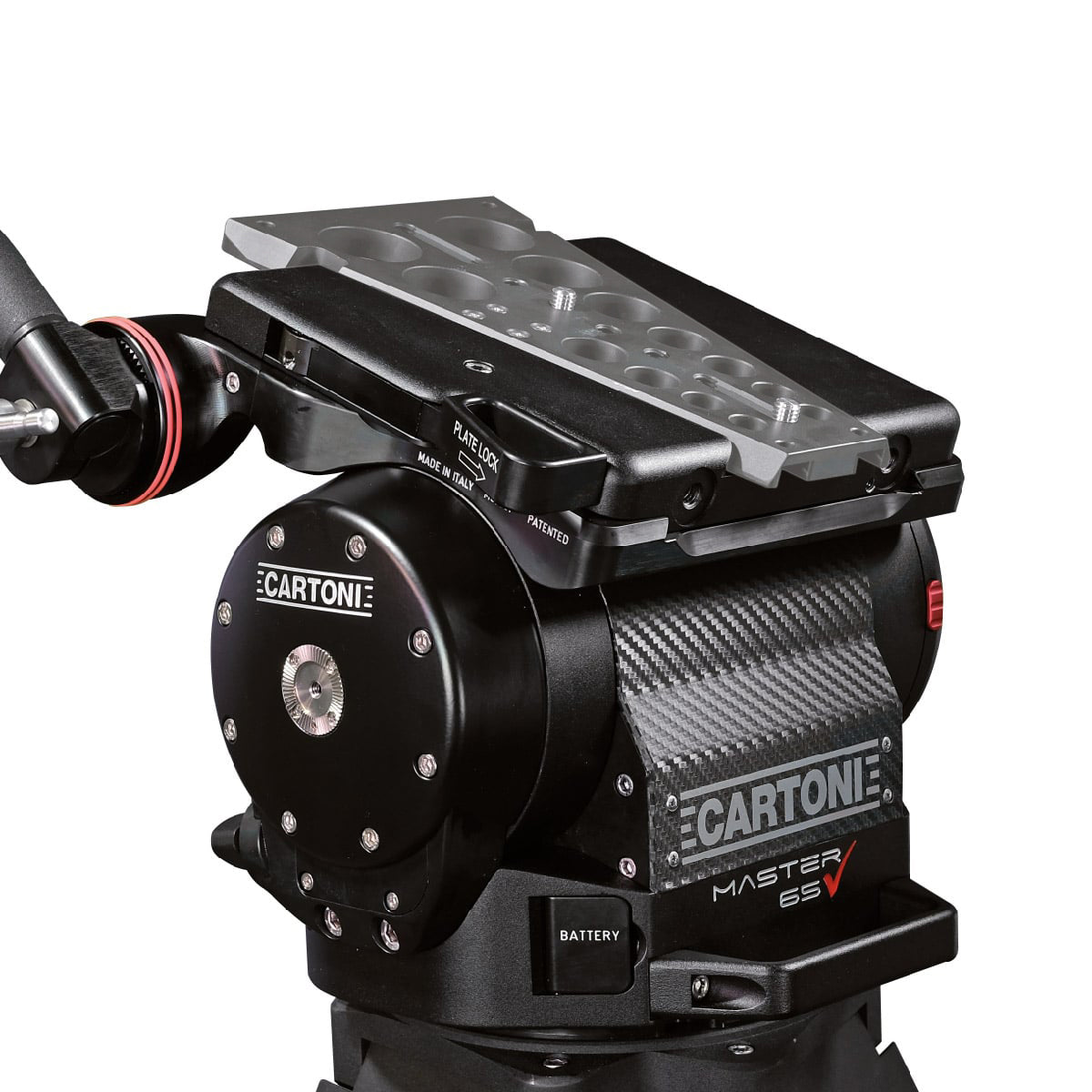 Cartoni Master 65 Heavy-Duty Fluid Head – Broadcast & Long-Lens Performance Tripod Head SHAPE wlb