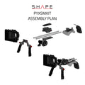 SHAPE Blackmagic PYXIS 6K Shoulder Mount System with Matte Box & Follow Focus Kit