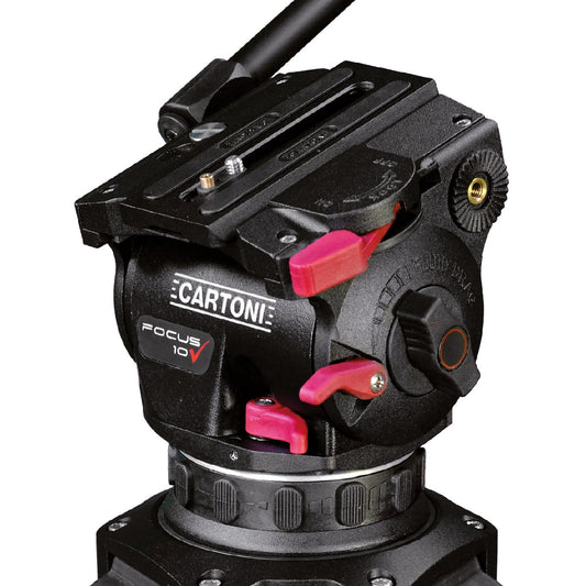 CARTONI FOCUS 10 Fluid Head Tripod Head SHAPE wlb