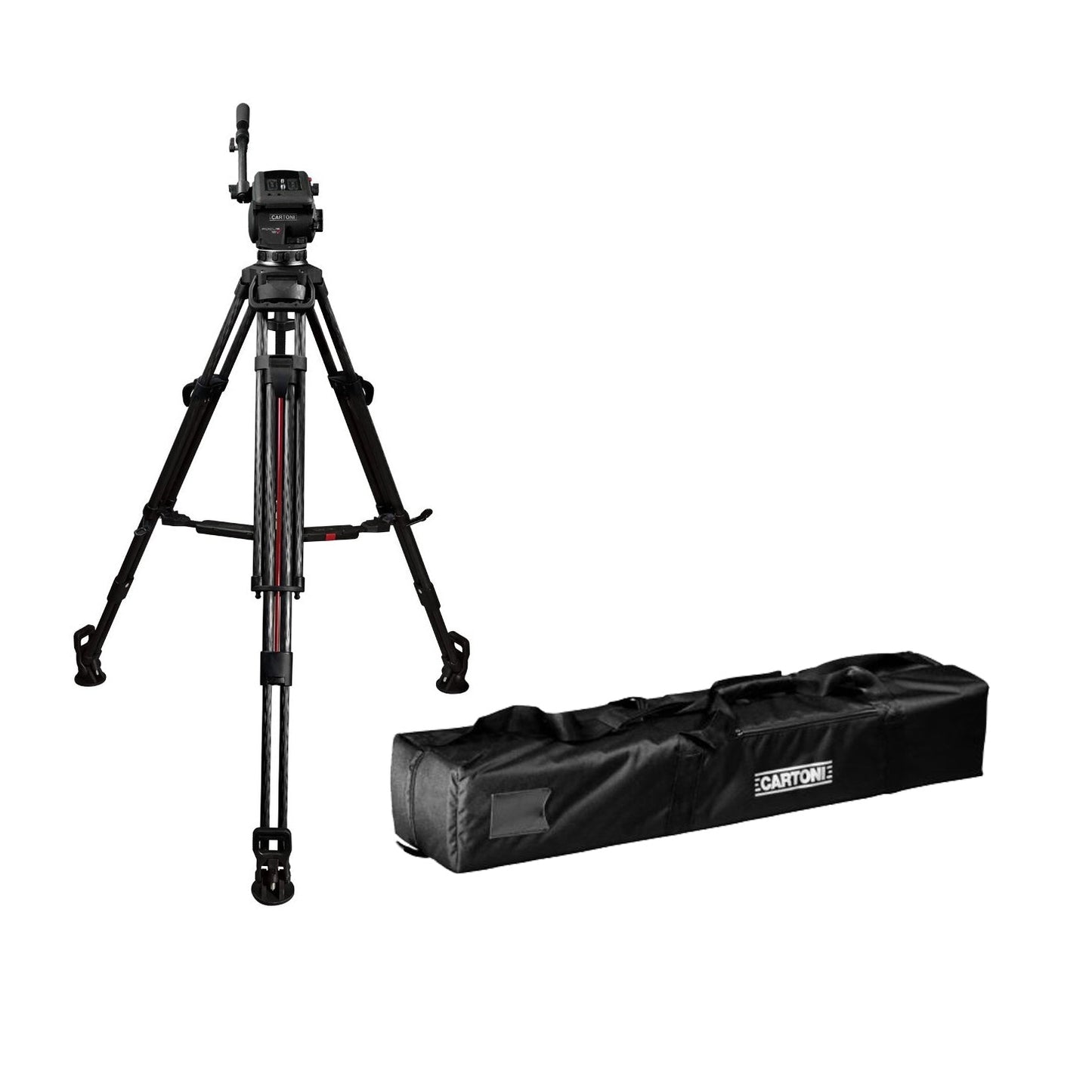CARTONI FOCUS 12 2-St SDS CF System MS Tripod SHAPE wlb