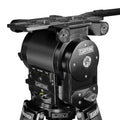 CARTONI MAXIMA 5.0 Fluid Head with Cine Style Slide Tripod Head CARTONI