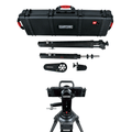 CARTONI Telescopic Jib arm 100mm bowl & fluid control for DV - ENG systems with carrying case jib CARTONI
