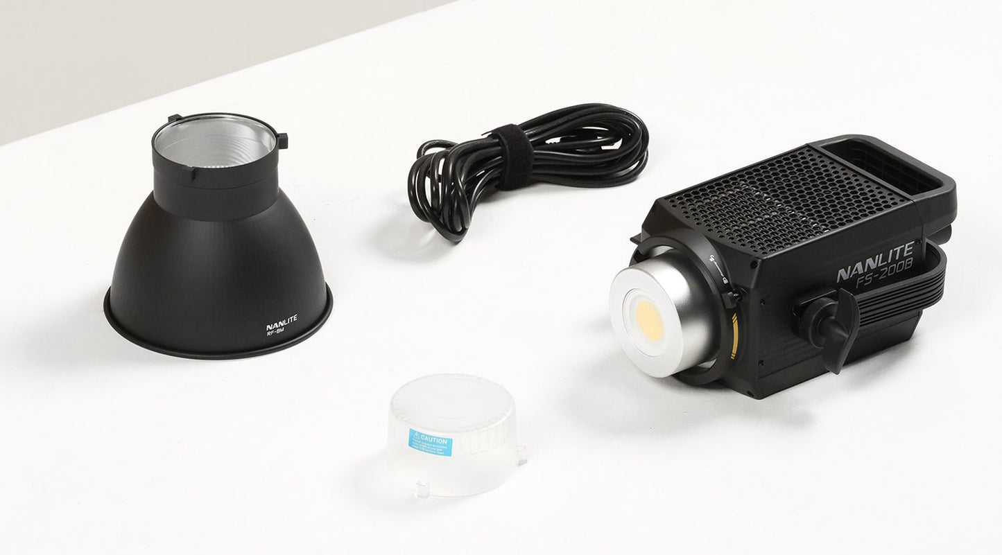 NANLITE FS-200B LED Bi-color Spot Light Light Fixture SHAPE wlb
