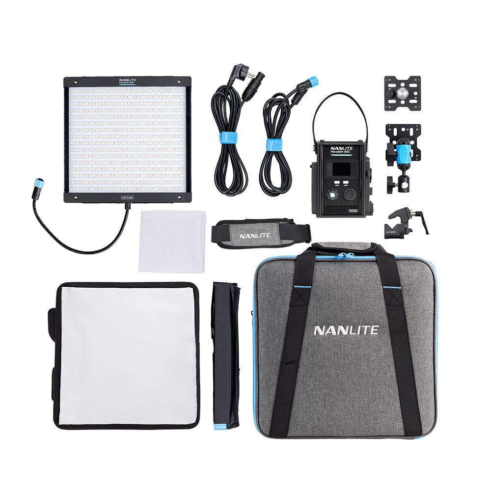 NANLITE PavoSlim 60C LED RGBWW Panel Light Light Fixture SHAPE wlb