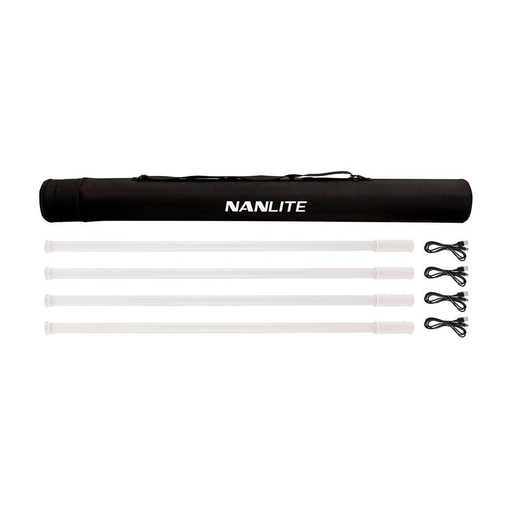 NANLITE PavoTube T8-7X RGBWW LED Pixel Tube Light 4KIT Light Fixture SHAPE wlb