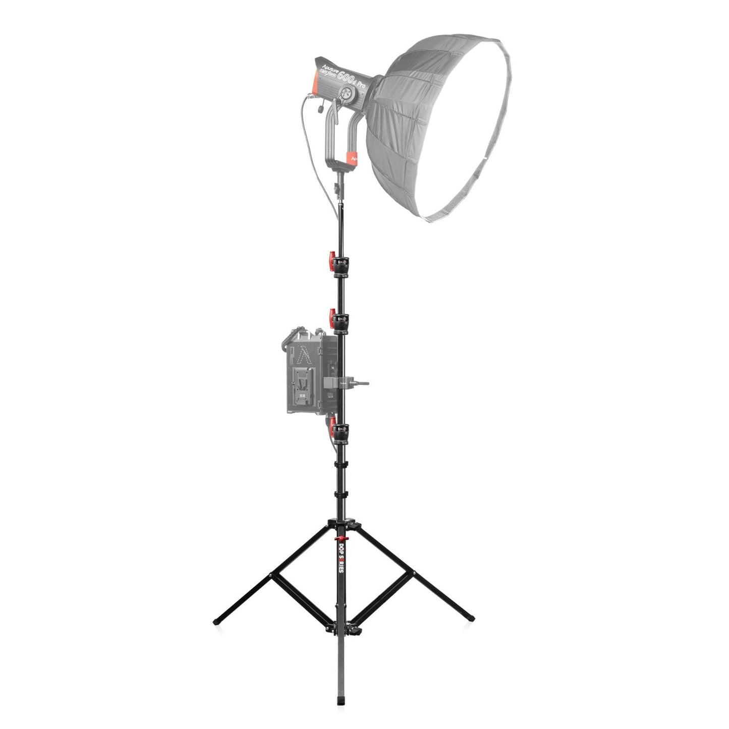 SHAPE Aluminum Baby Stand Square Legs 12'9" Light Stand SHAPE wlb