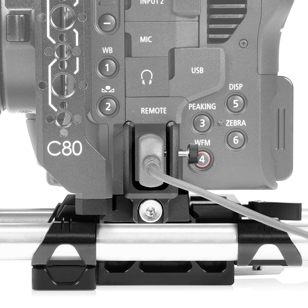 SHAPE Canon EOS C80 ARCA Baseplate 15mm LWS Baseplate SHAPE wlb