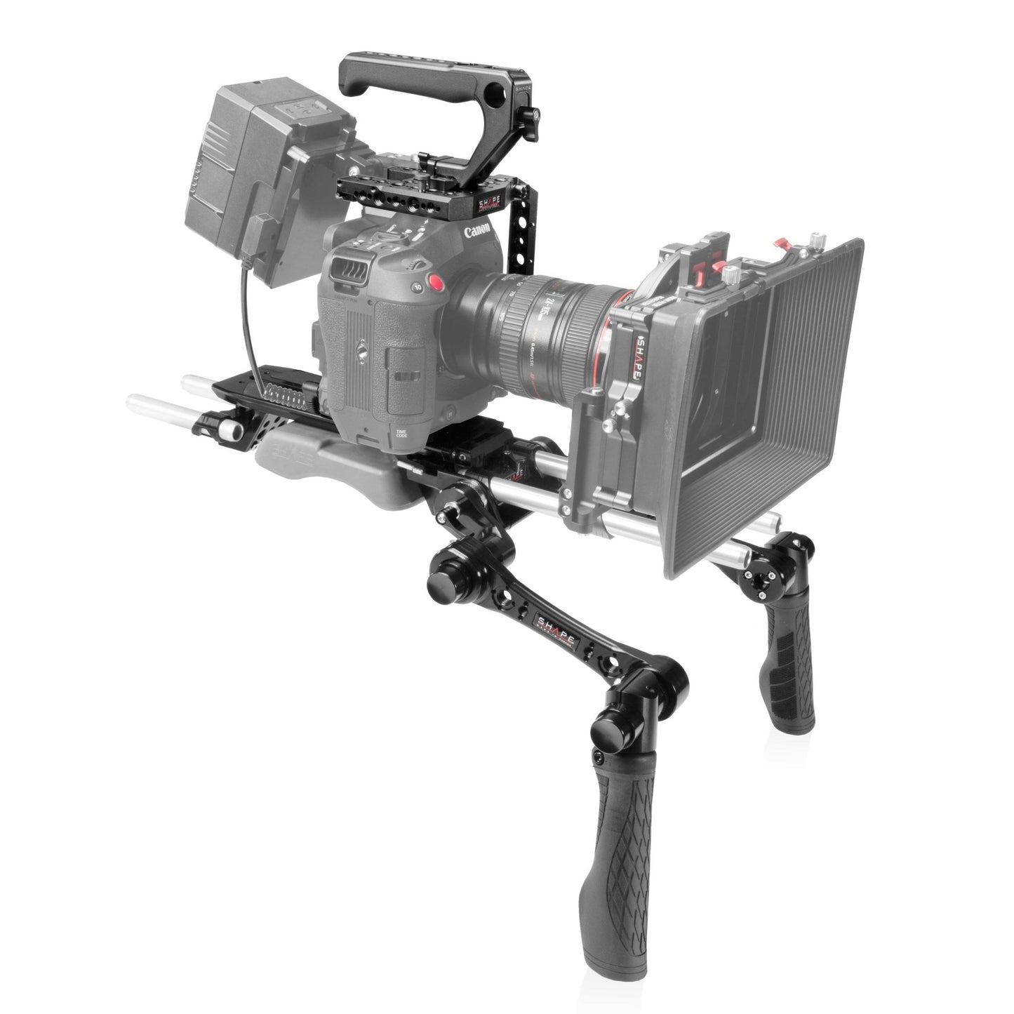 SHAPE Canon EOS C80 Baseplate Cage with Handles Baseplate SHAPE wlb