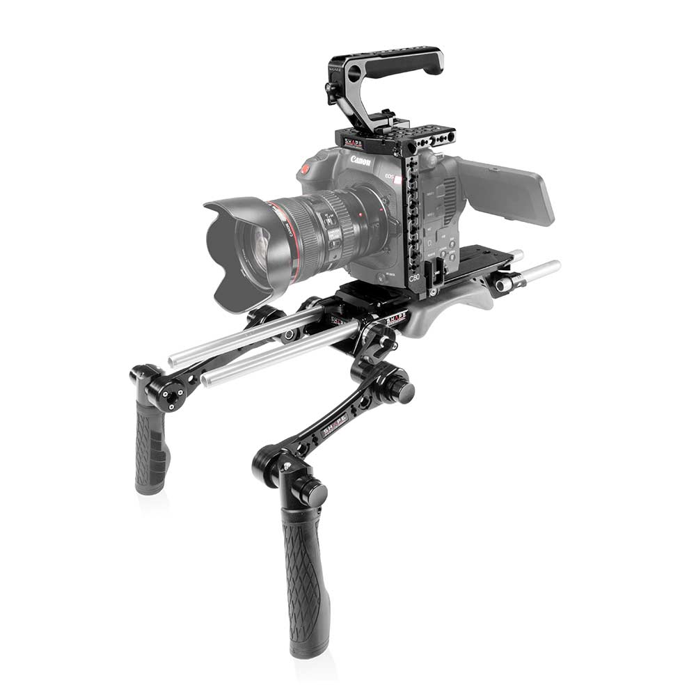 SHAPE Canon EOS C80 Baseplate Cage with Handles Baseplate SHAPE wlb