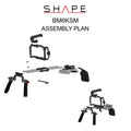 SHAPE Blackmagic Cinema Camera 6K/6K PRO/6K G2 Shoulder Mount - SHAPE wlb