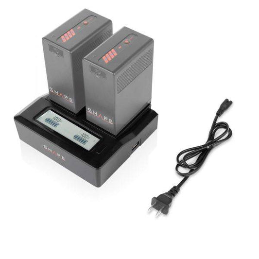 SHAPE BP-U Dual LCD Charger Battery Charger SHAPE wlb