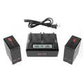 SHAPE Sony BP-U65 Batteries with Dual LCD Charger Battery & Charger SHAPE wlb