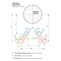 SHAPE Bridge Plate 19 mm Studio ARRI Standard with ARRI Dovetail Plate 12 inches Dovetail SHAPE wlb