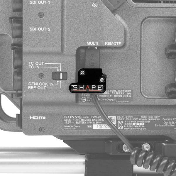 SHAPE Sony FX9 Remote Handle Cable Clamp Cable SHAPE wlb