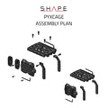 SHAPE Blackmagic PYXIS 6K Cage Camera Cage SHAPE wlb