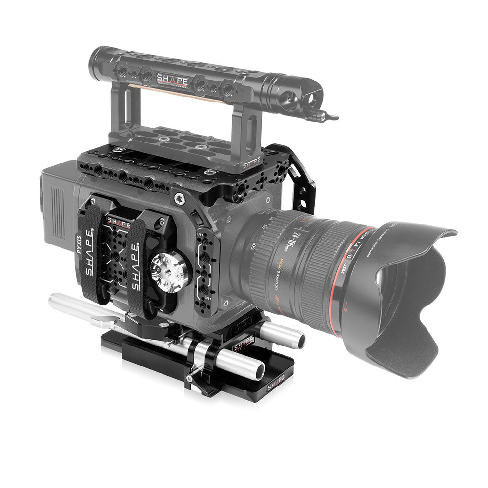 SHAPE Blackmagic PYXIS 6K Cage with 15MM LWS Rod System Camera Rig SHAPE wlb