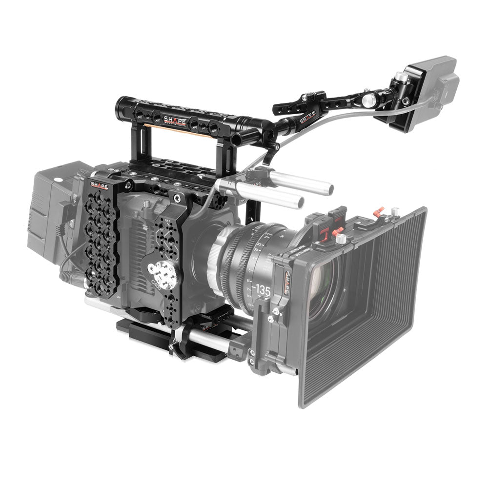 SHAPE Canon C400 Cage Handle EVF Mount Camera Rig SHAPE wlb