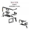 SHAPE Camera Bundle Rig Kit for Sony FX9 Camera Rig SHAPE wlb