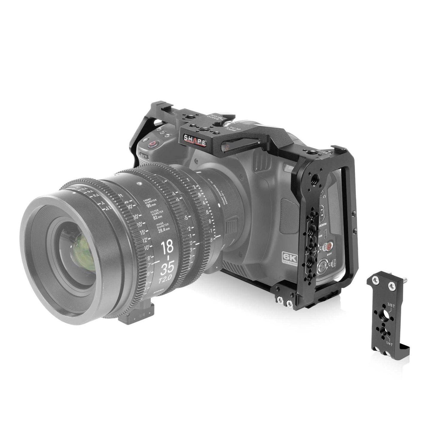 SHAPE Blackmagic Cinema Camera 6K/6K PRO/6K G2 Camera Cage Camera Cage SHAPE wlb
