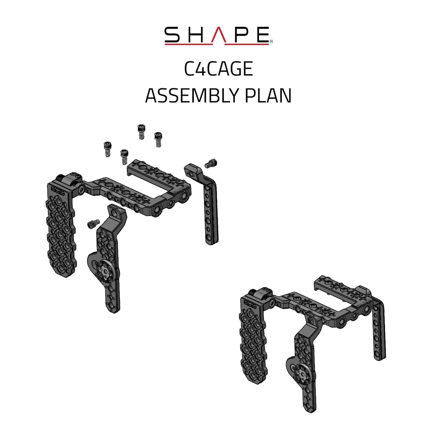 SHAPE Canon C400 Camera Cage Camera Cage SHAPE wlb