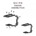 SHAPE Sony FX9 Camera Cage Camera Cage SHAPE wlb