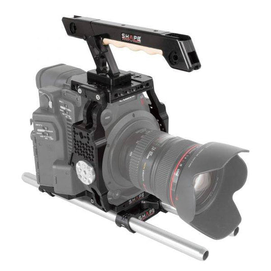 SHAPE Camera Cage, Top Handle and Rod Bloc System for Canon C200/C200B Camera Cage SHAPE wlb