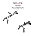 SHAPE Canon EOS C80 Shoulder Mount System Camera Rig SHAPE wlb
