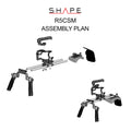 SHAPE Canon R5C/R5/R6 Shoulder Mount Shoulder Mount SHAPE wlb