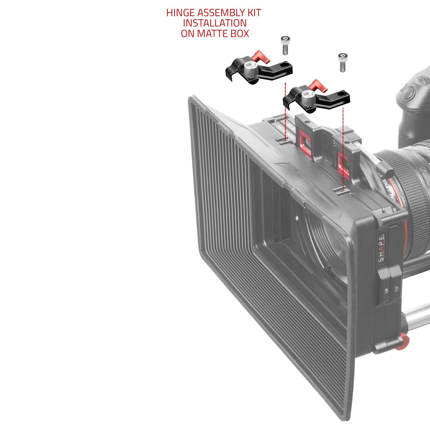 SHAPE Carbon Fiber French Flag for AKS Matte Box Series Matte Box SHAPE wlb