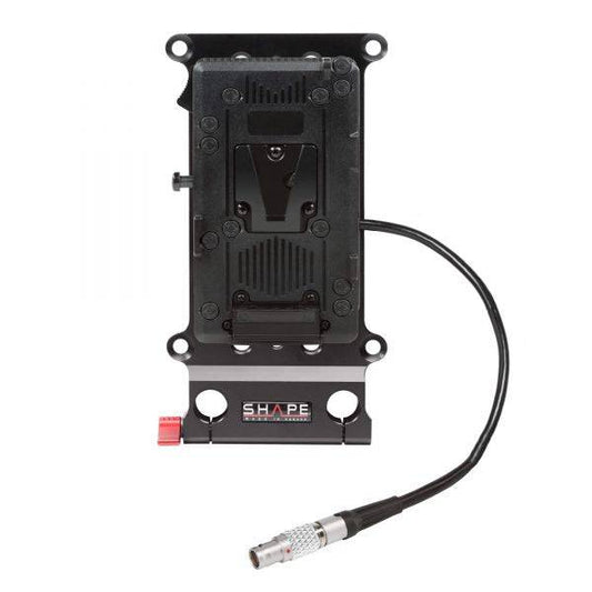 SHAPE Cheese Plate 15 mm with V-Mount Battery Plate for Canon C200 MKII/C300 MKII Battery Plate SHAPE wlb