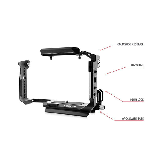 SHAPE Creator Camera Cage for Canon C50 Camera Cage SHAPE wlb