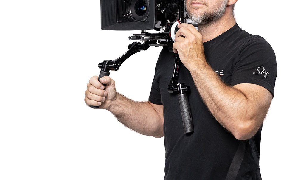 SHAPE Double Quick Handles ARRI Rosette Black Handle SHAPE wlb