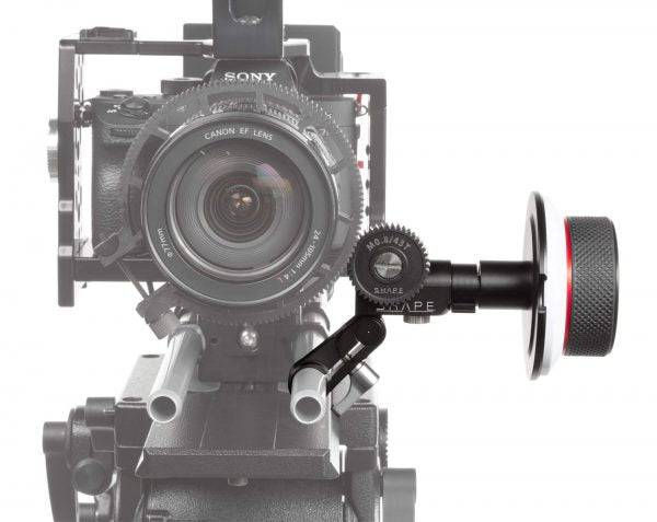SHAPE Follow Focus Kit with Single 15 mm Rod Clamp Follow Focus SHAPE wlb