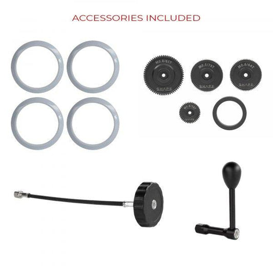 SHAPE Follow Focus Kit with Single 15 mm Rod Clamp Follow Focus SHAPE wlb