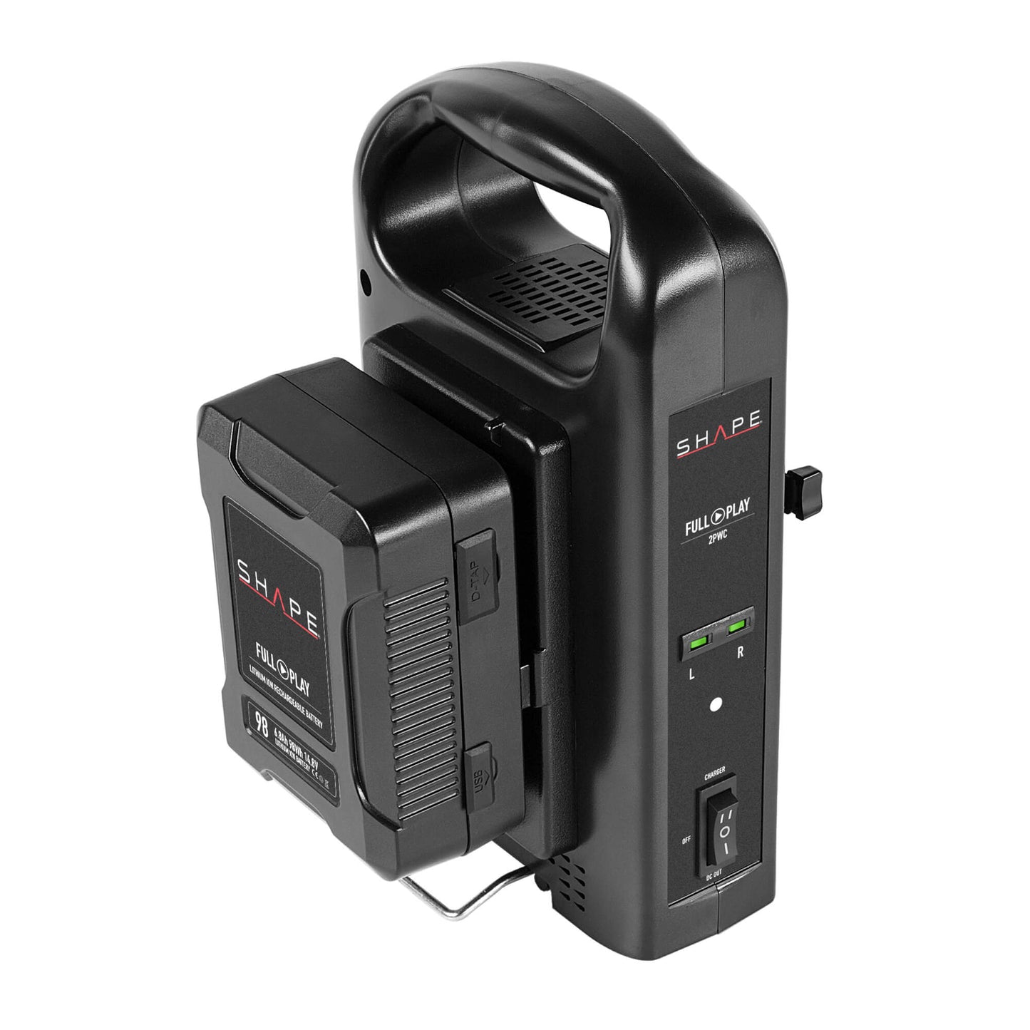 SHAPE Full Play Intelligent Dual Battery Charger Battery Charger SHAPE wlb