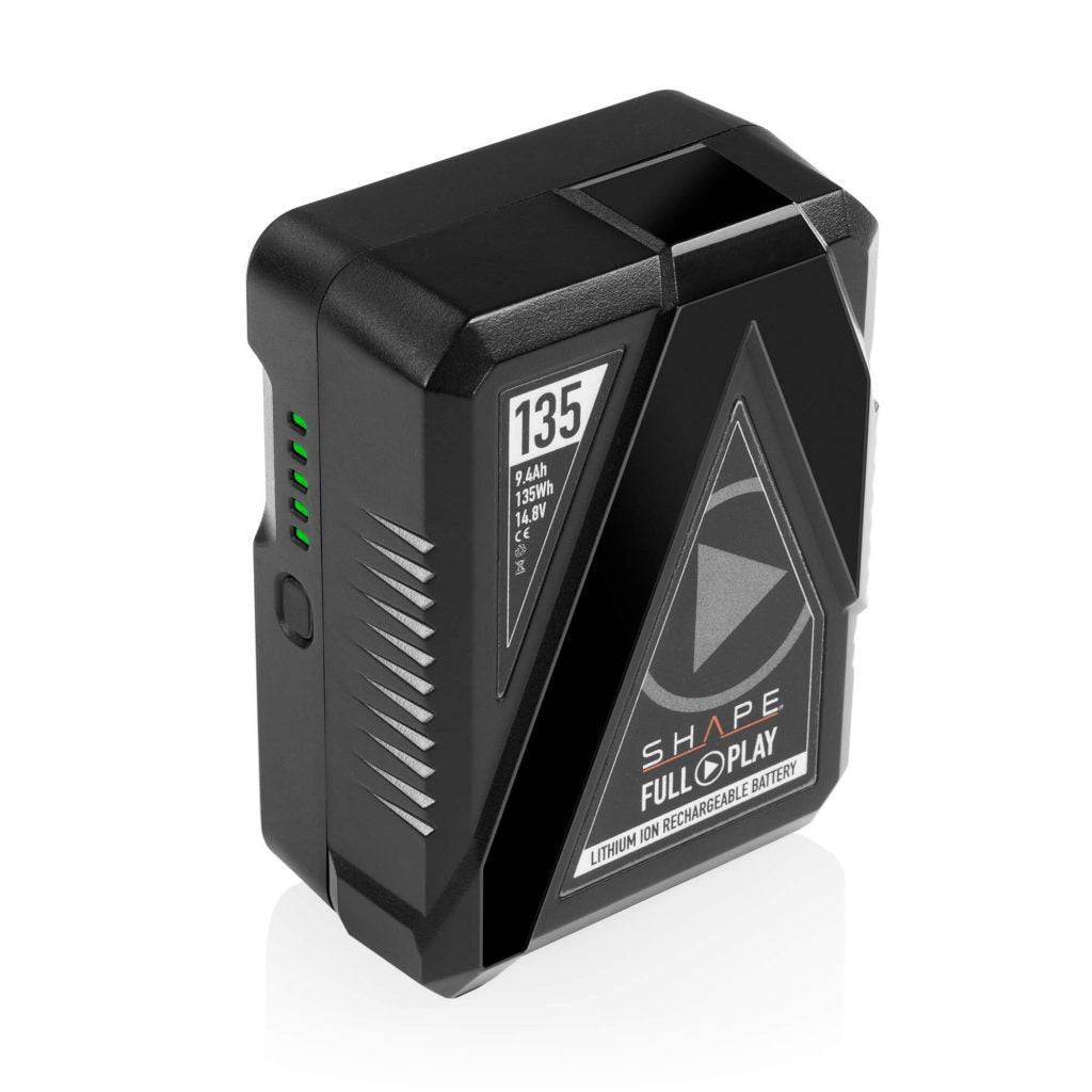 SHAPE Full Play Rechargeable Battery 135 Wh V-Mount Battery SHAPE wlb