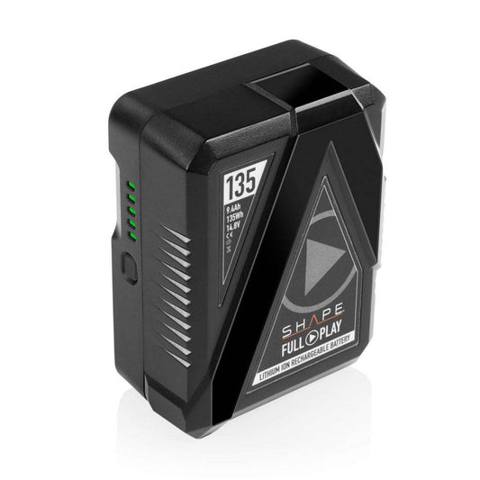 SHAPE Full Play Rechargeable Battery 135 Wh V-Mount Battery SHAPE wlb