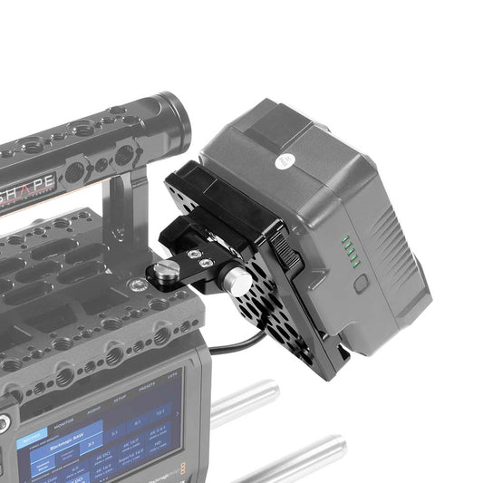 SHAPE Blackmagic PYXIS 6K Gold Mount Pivoting Battery Plate Battery Plate SHAPE wlb