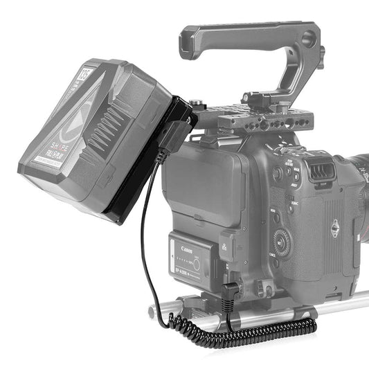 SHAPE Canon EOS C80 Gold Mount Pivoting Battery Plate Battery Plate SHAPE wlb