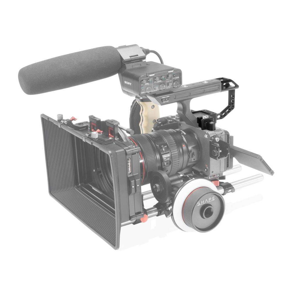 SHAPE Sony FX3/FX30 Handle Extension Rig Noise Cancelling Solution Handle SHAPE wlb
