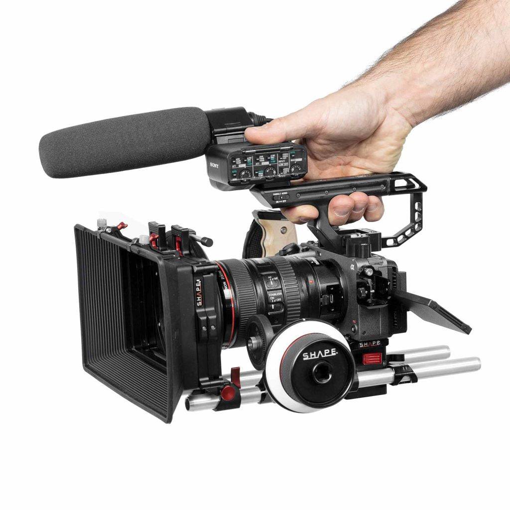 SHAPE Sony FX3/FX30 Handle Extension Rig Noise Cancelling Solution Handle SHAPE wlb