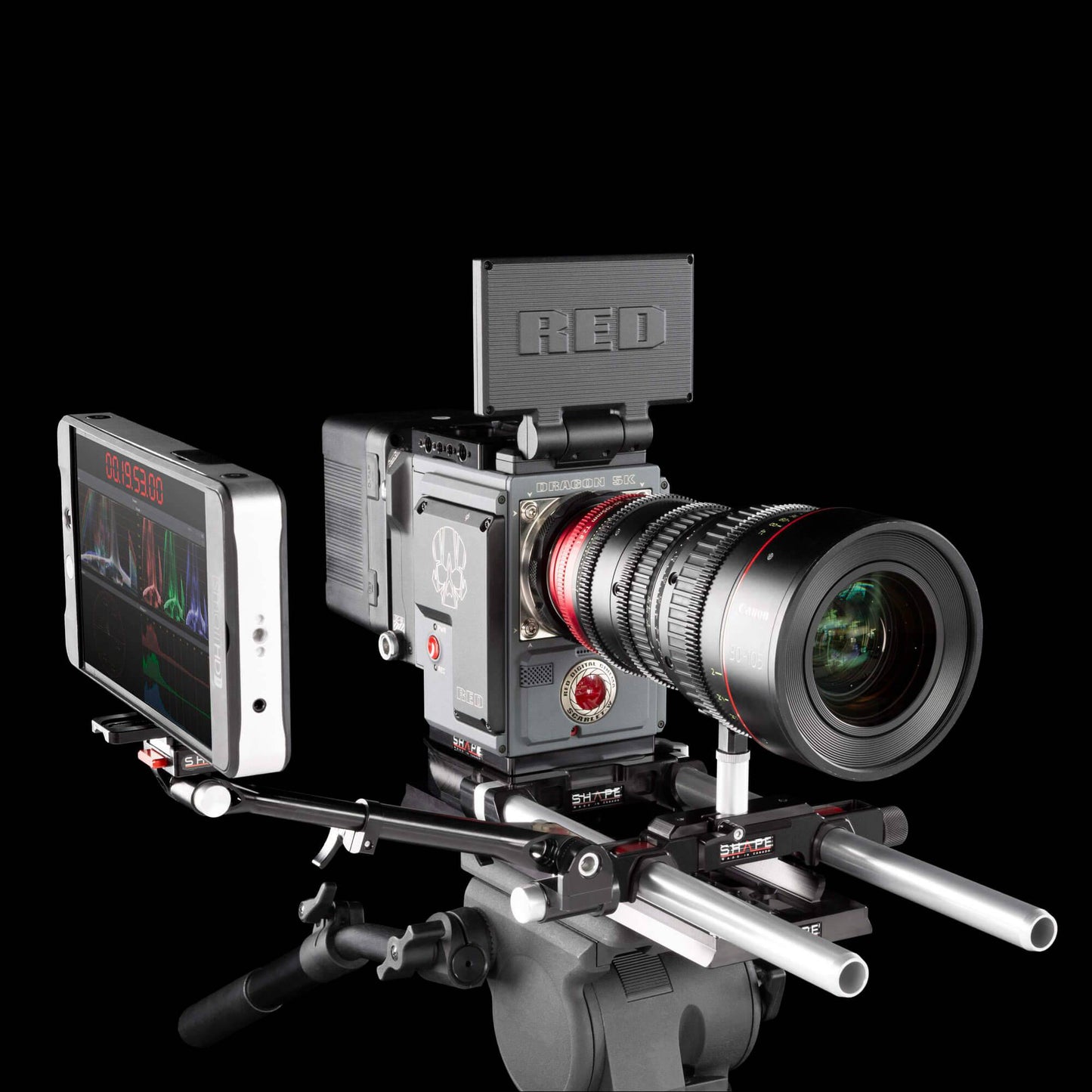 SHAPE Lens Support for 19 mm Studio Bridge Plate Lens Support SHAPE wlb