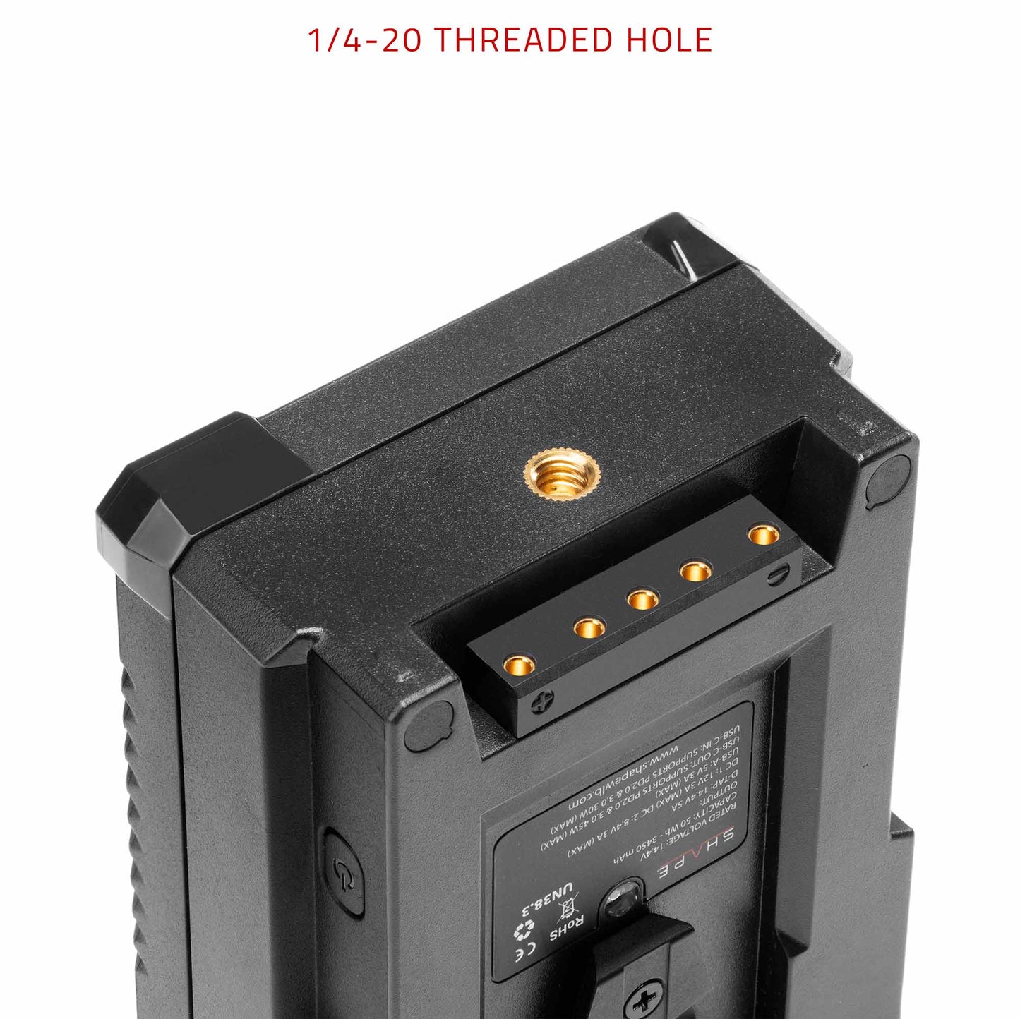 SHAPE Mini 50Wh V-Mount battery USB-C Input/Output Battery SHAPE wlb