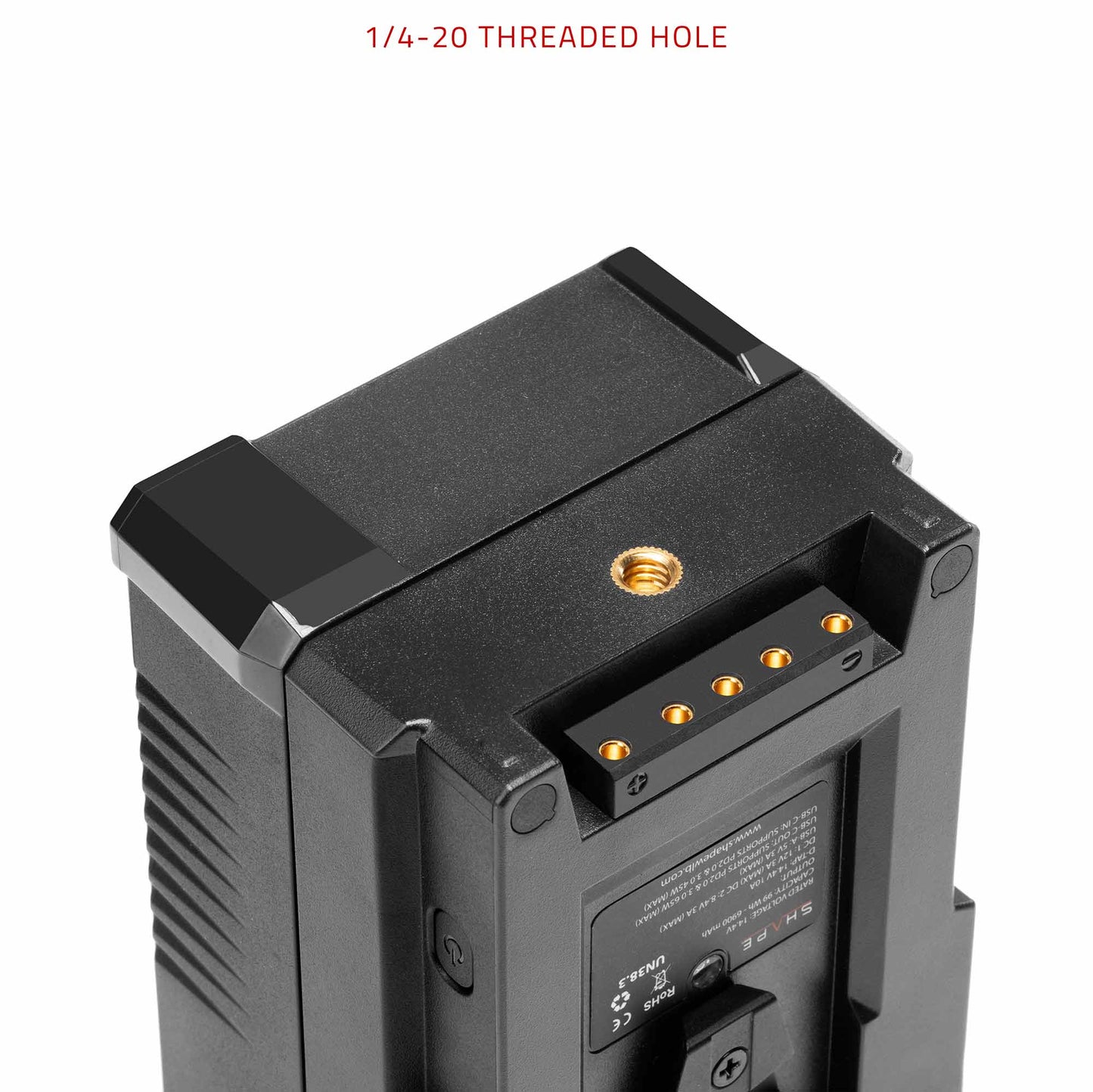 SHAPE Mini 99Wh V-Mount battery USB-C Input/Output Battery SHAPE wlb