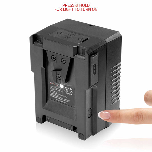 SHAPE Mini 99Wh V-Mount battery USB-C Input/Output Battery SHAPE wlb