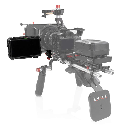 SHAPE Monitor Cage with Swivel Rod Clamp for Atomos Shinobi Monitor Cage SHAPE wlb