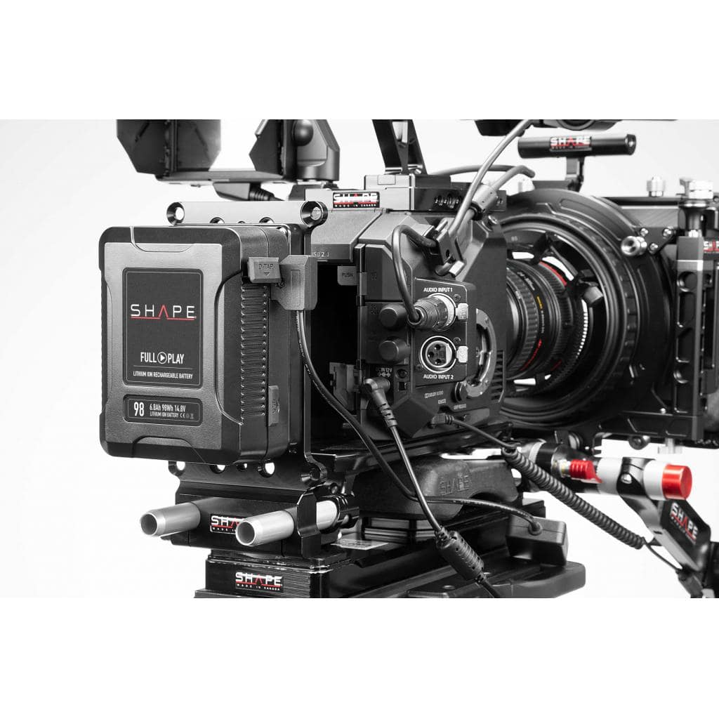 SHAPE Multipurpose Mounting Cheese Plate with V-Mount Battery Plate Battery Plate SHAPE wlb