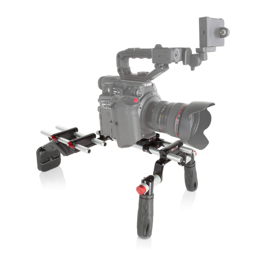 SHAPE Offset Shoulder Mount Rig for Canon C200/C200B Shoulder Mount Rig SHAPE wlb