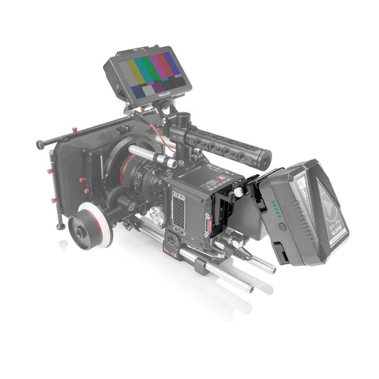 SHAPE RED® KOMODO™ & KOMODO™ 6K Production Pack Pivoting Gold Mount Battery Plate Battery Plate SHAPE wlb