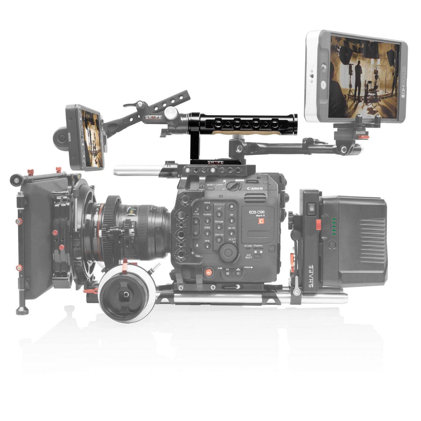 SHAPE Pro Top Handle L-Shape with ARRI Standard Thread Top Handle SHAPE wlb